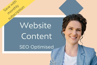 write SEO website content for your website