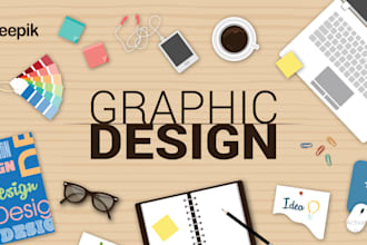 do awesome graphic design, logo, flyer, poster design
