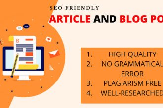 write research articles, blog posts and case studies in medicine