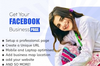 setup an impressive facebook business page, fan page