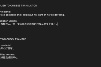 give help with en to cn translation and chinese handwriting