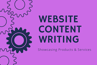 write website content for you