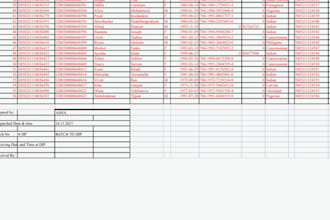 do data entry, typing, PDF to word, excel entry