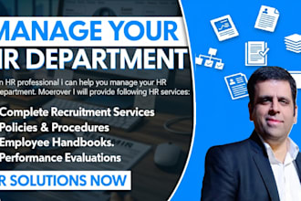 make HR policies and sops, job descriptions, kpis, and organograms