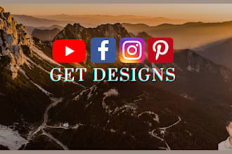 design social media banners for you