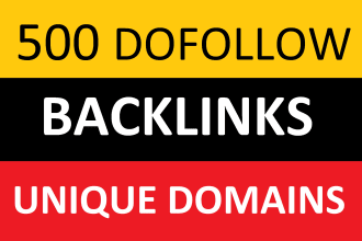 make 500 unique domains dofollow blog comments backlinks