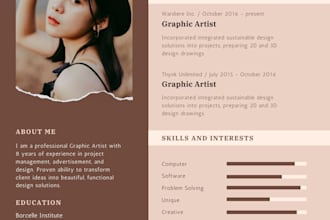 create your resume in a creative way