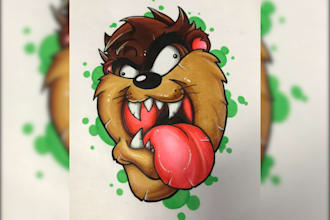 provide custom one off artworks