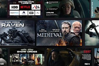 design a winning pitch deck for your film, TV series