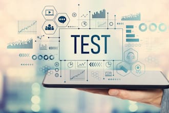 do manual and automation QA with fastest work delivery and great quality