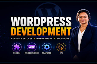 provide wordpress website design, development and support