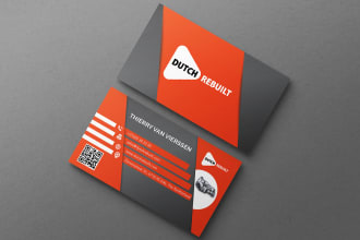 design professional business card and letterhead