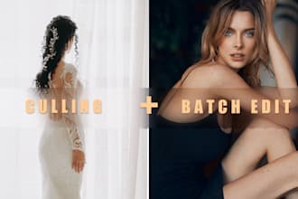 cull and batch edit your photos