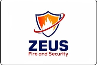 create crypto, cyber security, tech and technology logo