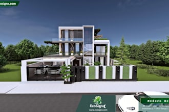 design architectural, facades and exterior spaces