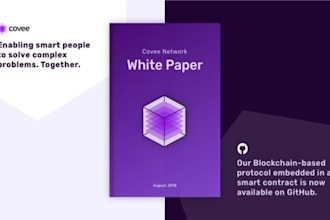 originate and design crypto white paper for cryptocurrency and blockchain