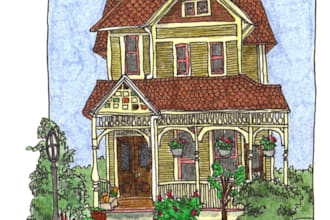 draw your house or business in my style