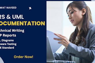 write srs documents and software project reports
