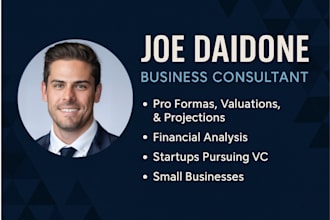 create a pro forma model for your business