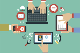 manage your social media site and bring you new customers