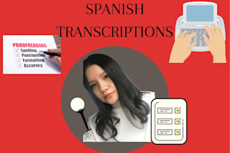do a 30 minute spanish transcription in less than 24 hours