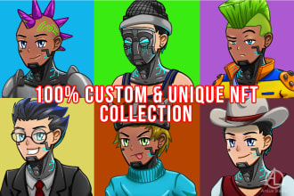 draw generate crypto nft 1k 5k 10k collection