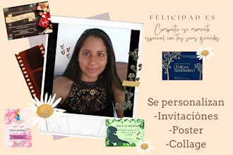 design an invitation or flyer for your party or event