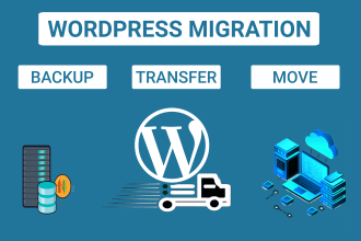 migrate, backup, move, transfer wordpress website safely