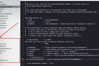 fix bugs in swift, swiftui, ios development, ios developer, bugs fix, error fix