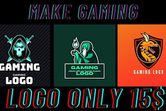make amazing gaming logo