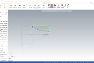 draw the parts you want with autocad or mastercam