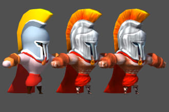 3d modeling your low poly game character