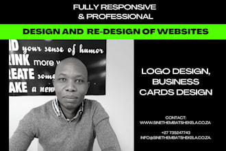 design a  word press website with SEO and design a logo