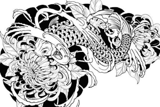 design great japanese tattoo