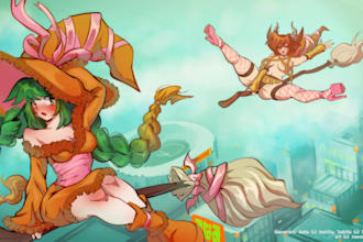 draw high quality cell shade anime or manga art for you