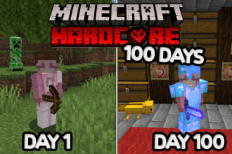 create a minecraft youtube thumbnail for you
