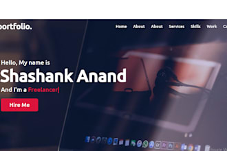 design responsive front end website