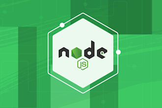 do any rest api development with node js