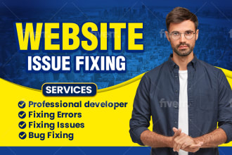 edit wordpress website, fix errors, bugs and issues