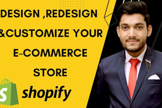 design, shopify store, and kickstart your shopify website