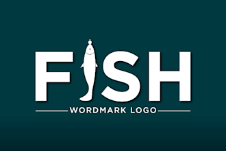 create a unique wordmark, letter mark, typography or text logo