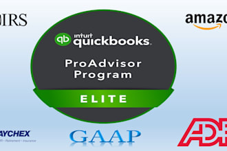 do bookkeeping in quickbooks, xero, wave, and excel