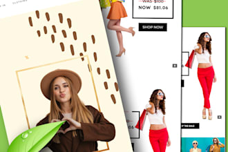 design klaviyo email template and klaviyo email flows