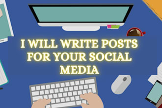 write the best post for your social media