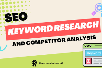 do keyword research and competitor analysis