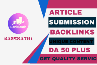 publish high authority seo dofollow backlinks service