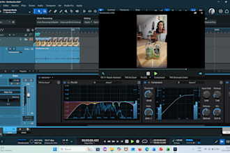 edit and enhance your podcast or interview for polished, and engaging audio