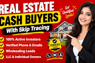 find real estate cash buyers with skip tracing for wholesalers