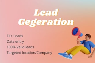 do lead generation and find business email list