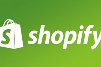 setup shopify store and design shopify website for you
